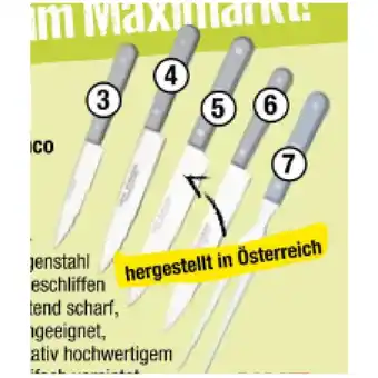 Maximarkt Messer Bianco Maximarkt 1 Stück Angebot
