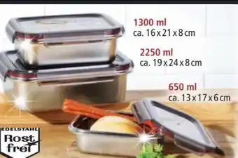 Norma Edelstahl Frischhaltedose Angebot