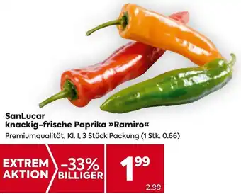 Billa SanLucar knackig-frische Paprika Ramiro Angebot