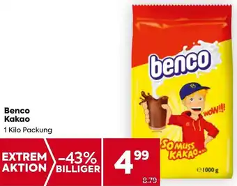Billa Benco Kakao Angebot