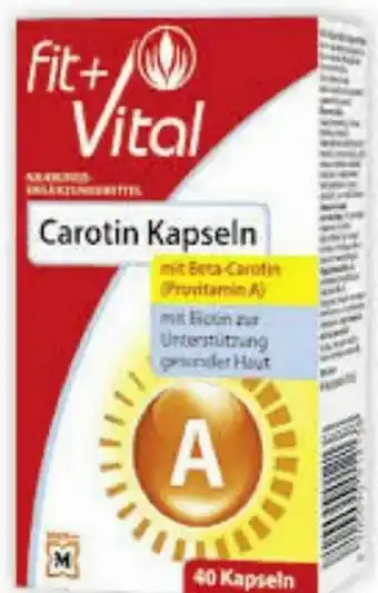 Müller Carotin Kapseln Angebot