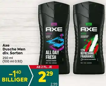 Billa Axe Dusche Men Angebot
