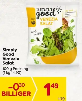 Billa Simply Good Venezia Salat Angebot