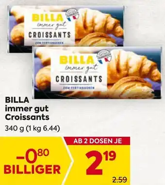Billa BILLA immer gut Croissants Angebot
