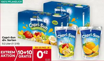 Billa Capri-Sun Angebot