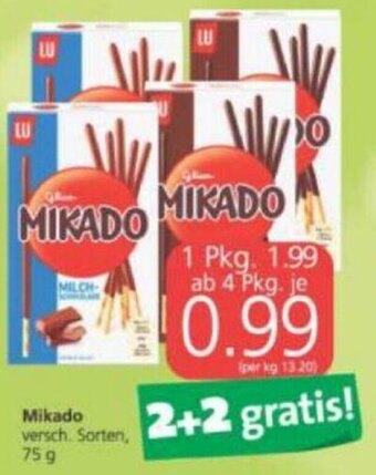 Spar Mikado 75 g Angebot