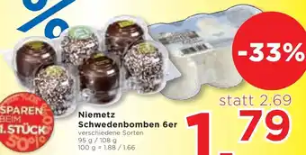 Unimarkt Niemetz Schwedenbomben 6er Angebot