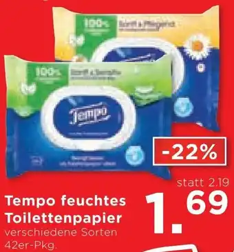Unimarkt Tempo feuchtes Toilettenpapier Angebot