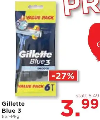 Unimarkt Gillette Blue 3 Angebot
