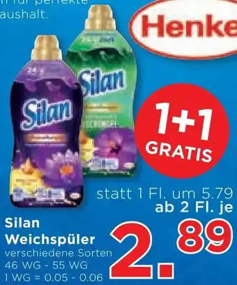 Unimarkt Silan Weichspüler Angebot