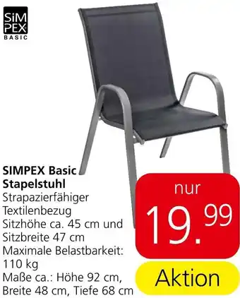 Eurospar SIMPEX Basic Stapelstuhl Angebot