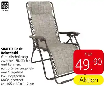 Eurospar SIMPEX Basic Relaxstuhl Angebot