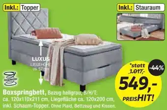 Möbel Ludwig Boxspringbett Angebot