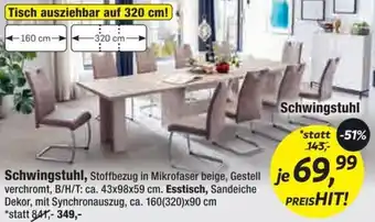 Möbel Ludwig Schwingstuhl Angebot