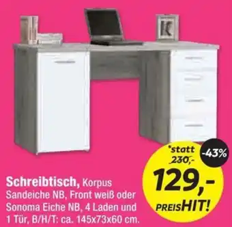 Möbel Ludwig Schreibtisch Angebot