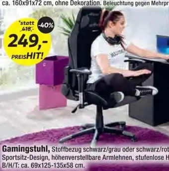 Möbel Ludwig Gamingstuhl Angebot