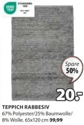 JYSK TEPPICH RABBESIV Angebot