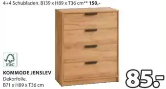 JYSK KOMMODE JENSLEV Angebot