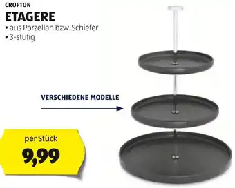 Hofer CROFTON ETAGERE 3-stufig Angebot