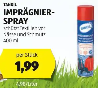 Hofer TANDIL IMPRÄGNIER-SPRAY 400ml Angebot