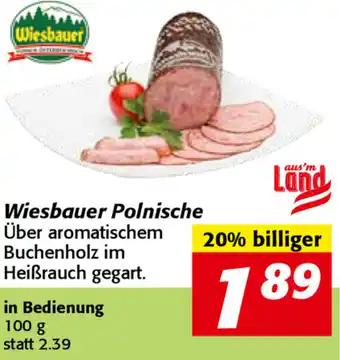Nah&Frisch Wiesbauer Polnische 100g Angebot
