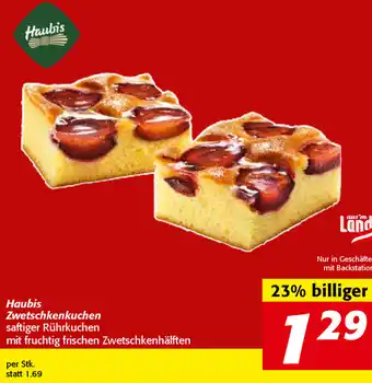 Nah&Frisch Haubis Zwetschkenkuchen Angebot