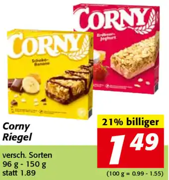 Nah&Frisch Corny Riegel 96-150 g Angebot