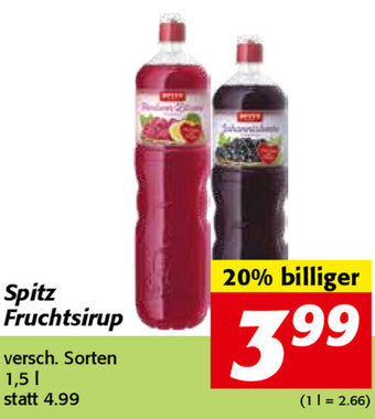 Nah&Frisch Spitz Fruchtsirup Angebot