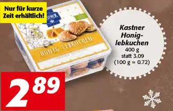 Nah&Frisch Kastner Honig-Lebkuchen 400g Angebot