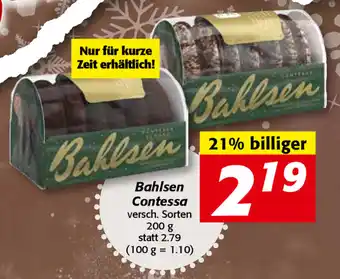 Nah&Frisch Bahlsen Contessa 200g Angebot