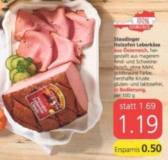 Spar Staudinger Holzofen Leberkäse Angebot