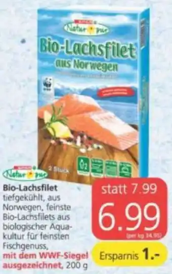 Spar Bio-Lachsfilet 200g Angebot