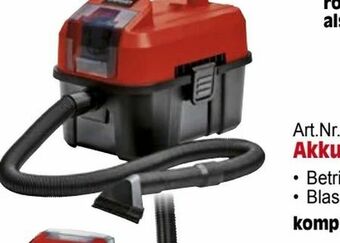 Zgonc Akku-Nass-Trockensauger TE-VC 18-10 Li Solo Angebot