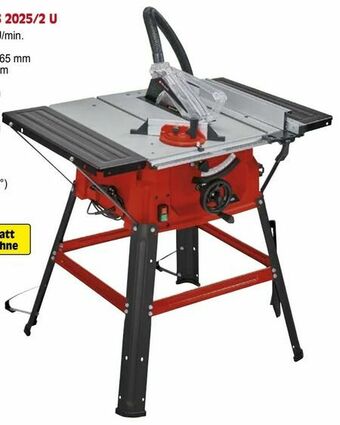 Zgonc Tischkreissäge TC-TS 2025/2 U Angebot