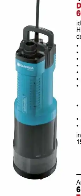 Zgonc Tauch-Druckpumpe Comfort 6000-5 Angebot
