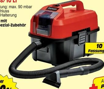 Zgonc Akku-Nass-Trockensauger TE-VC 18-10 Li Solo Angebot