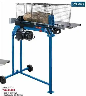 Zgonc Holzspalter HL660 Angebot