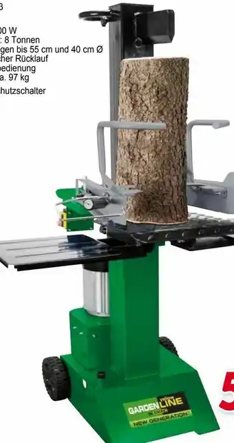 Zgonc Holzspalter 8 T Angebot