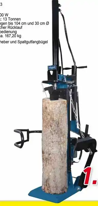 Zgonc Holzspalter 13 T Angebot