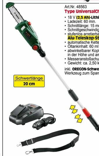 Zgonc Akku-Hochentaster Universal Chain Pole 18 Angebot