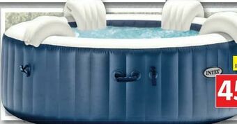 Bauhaus Whirlpool Pure Spa 77 Bubble Massage Angebot