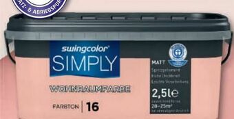 Bauhaus Wohnraumfarbe Simply Angebot