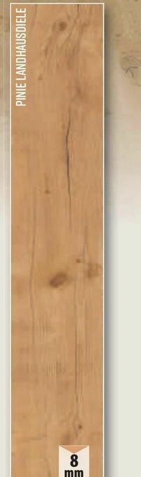 Bauhaus Laminat Pinie Landhausdiele Angebot