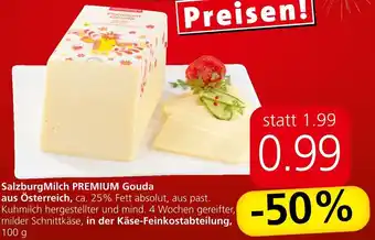 Spar SalzburgMilch PREMIUM Gouda Angebot