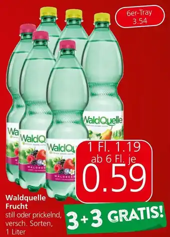 Spar Waldquelle Frucht 1 Liter Angebot