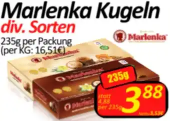 Wurstico Marlenka Kugeln div. Sorten 235g per Packung Angebot