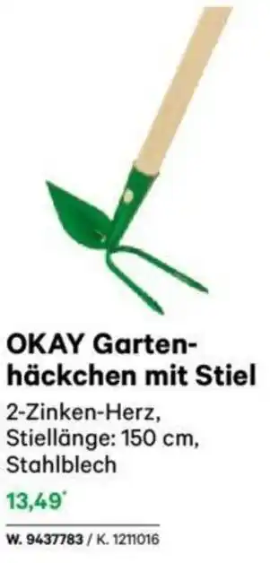 Lagerhaus OKAY Garten-häckchen mit Stiel Angebot