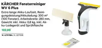 Lagerhaus KÄRCHER Fensterreiniger WV 6 Plus Angebot