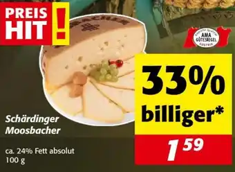 Nah&Frisch Schärdinger Moosbacher ca. 24% Fett absolut 100 g Angebot