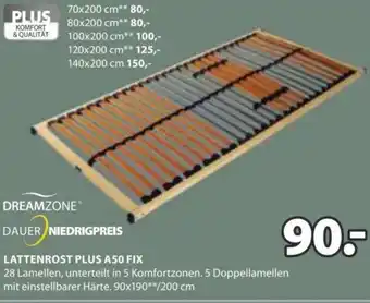 JYSK LATTENROST PLUS A50 FIX Angebot